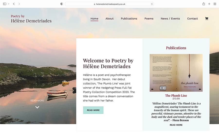 Helene Demetriades homepage