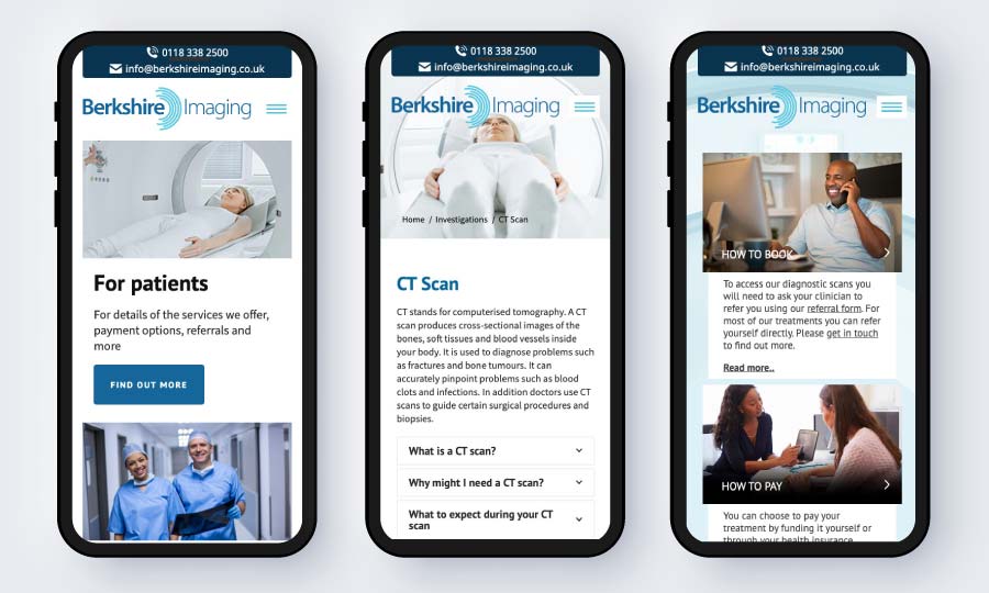 Berkshire Imaging Patient Info Page